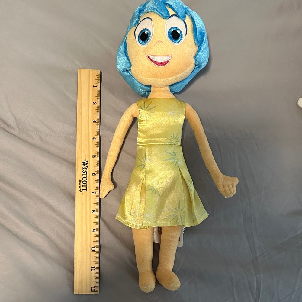 Disney Store Joy cloth doll from Inside Out
